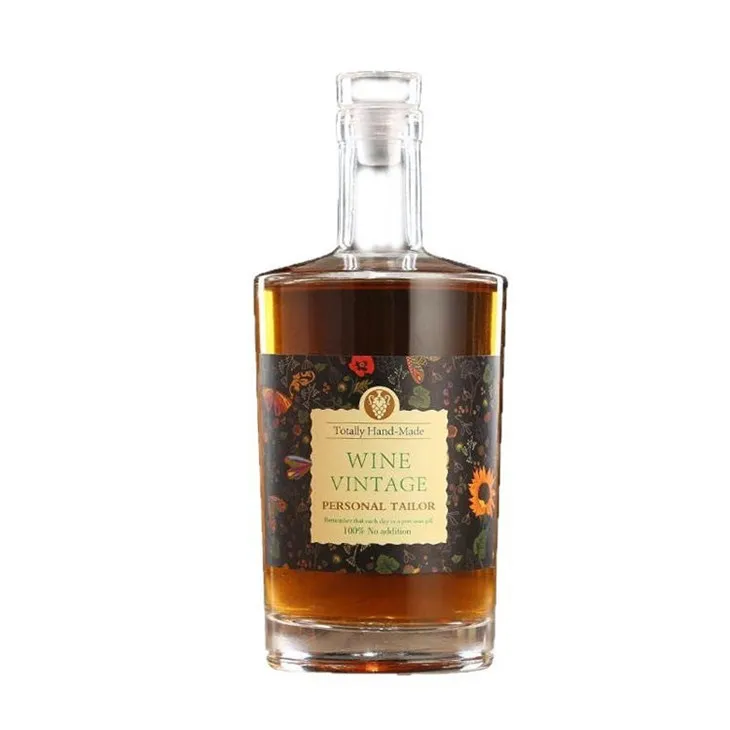ফ্যাক্টরি ডাইরেক্ট সেলস ফ্রুট ওয়াইনের বোতল: 100 মিলি, 200 মিলি, 375 মিলি, 500 মিলি, 700 মিলি, 750 মিলি গ্লাস ওয়াইন বোতল