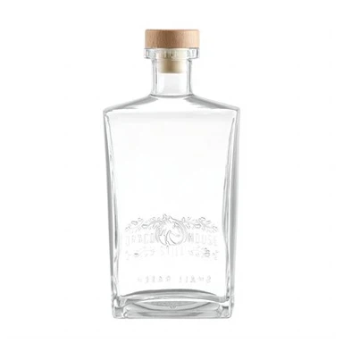 750ml হুইস্কি কাচের বোতল